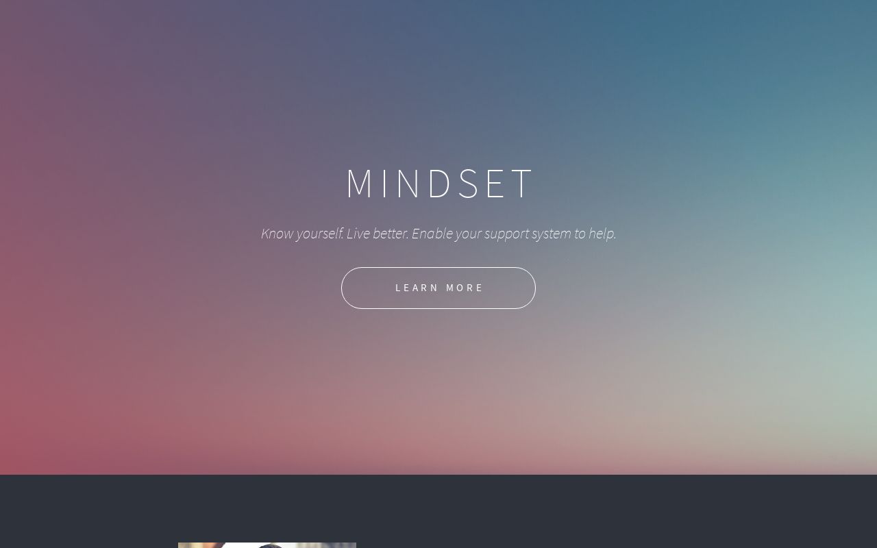 Carrd profile picture for @mindset